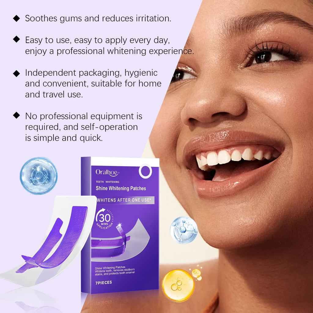 RadiantSmile Fast Purple Whitening Strips Kit